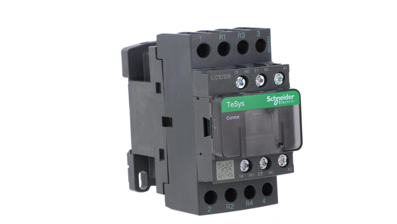 TeSys Deca Stycznik 12A 2Z 2R 110V AC 1Z 1R LC1D128F7