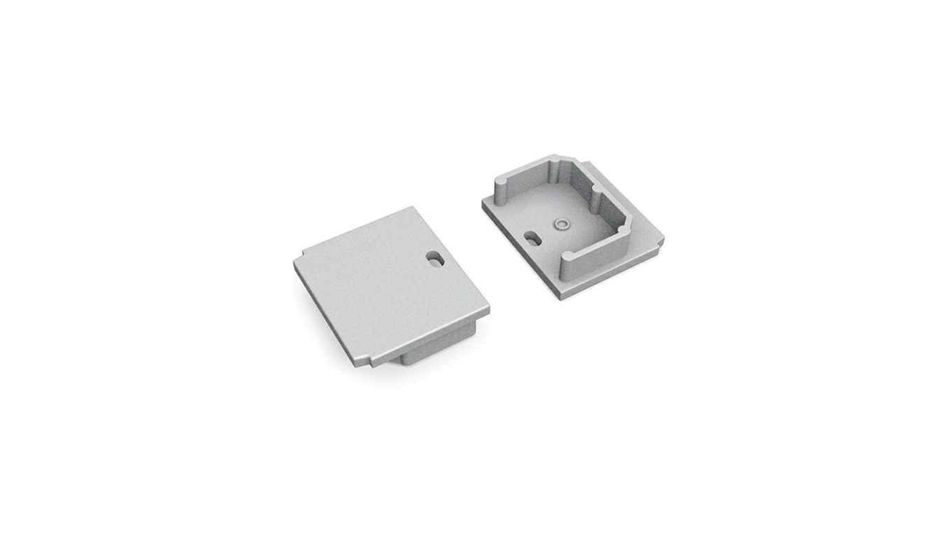Zaślepka LINEA-IN20 trimless srebrna z otworem g1000540 /1szt/
