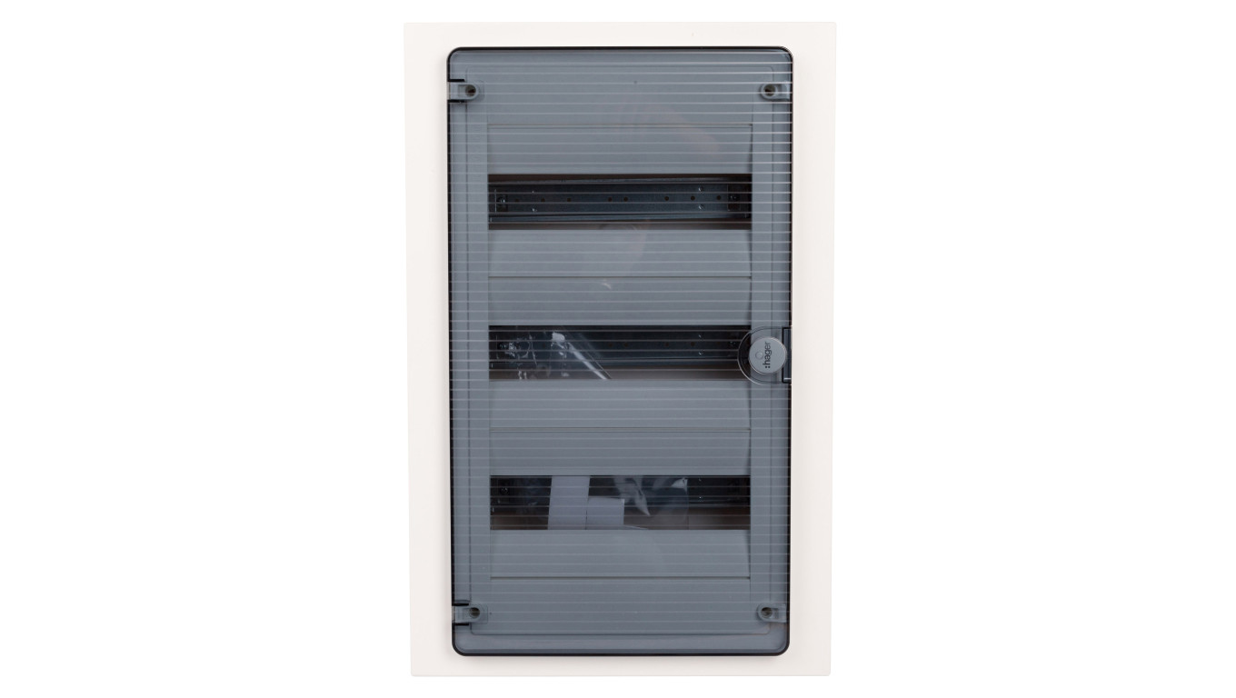 Rozdzielnica modułowa 3x12 podtynkowa IP40 Golf (drzwi transparentne) VF312TD
