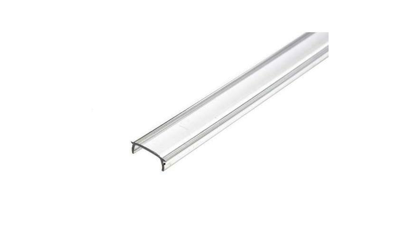 Przesłona klosz C2 klik transparentny 1m do profil Slim8 Smart10 Smart-in10