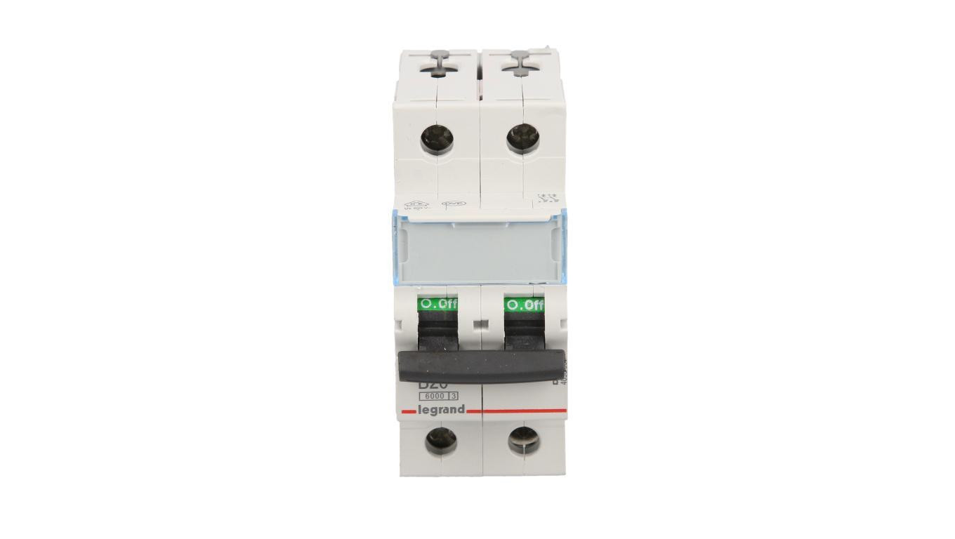 Wyłącznik nadprądowy 2P B 20A 6kA AC S302 TX3 403388