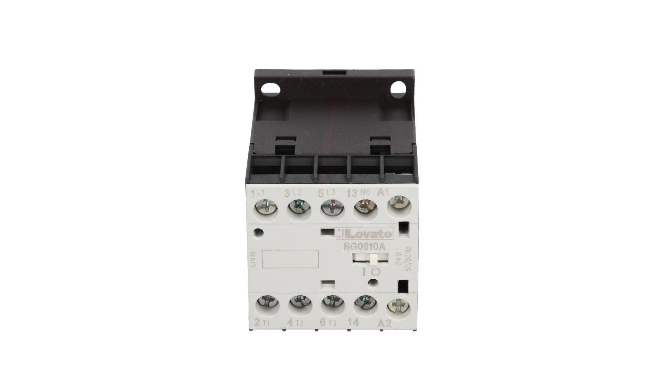 Stycznik mocy 3P 6A 2,2 kW przy 400VAC AC3, cewka 24VAC50/60Hz 1Z 0R 11BG0610A024