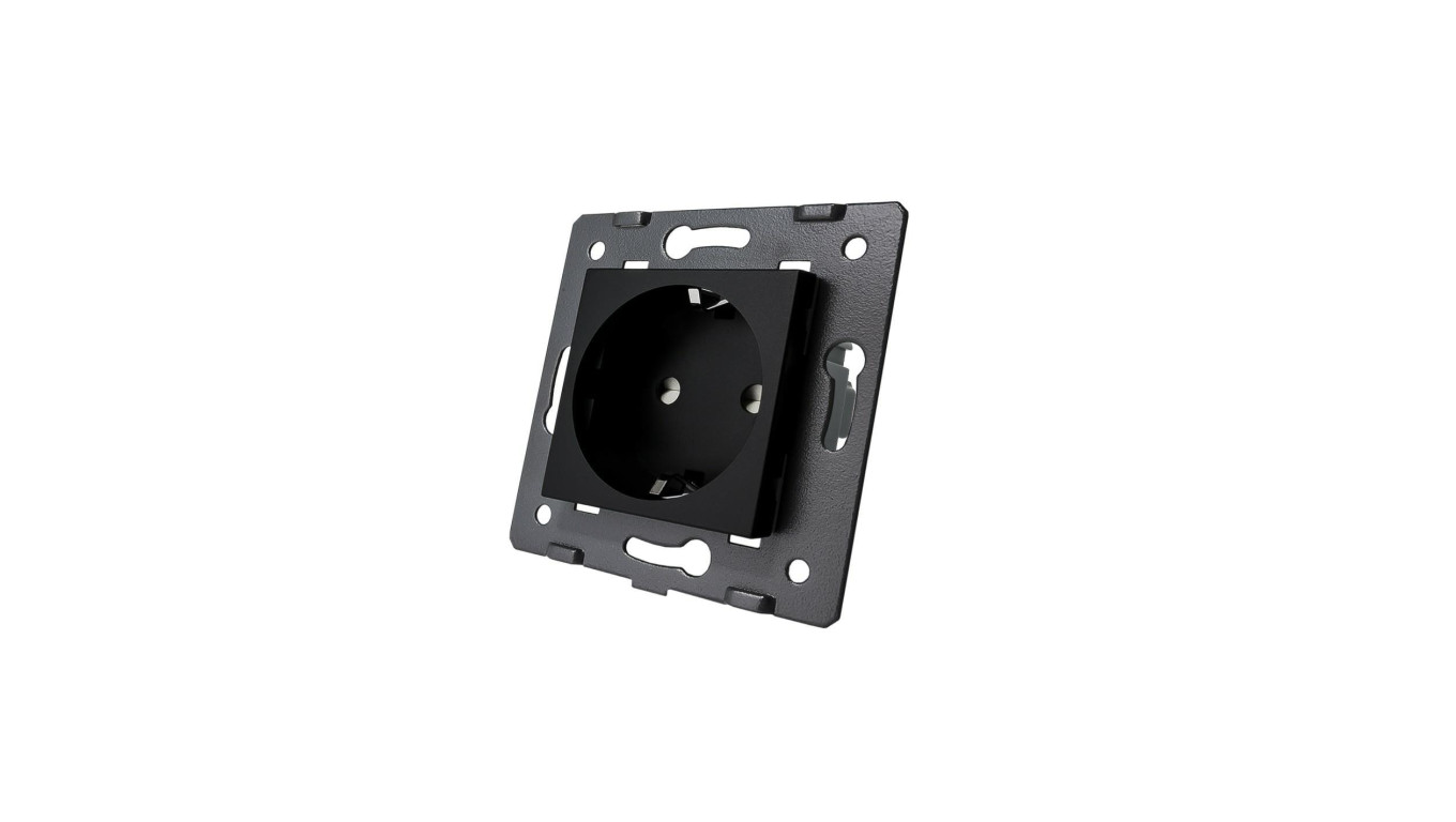 Livolo WG-71EU-62 MODUŁ CZARNY GNIAZDA 16A