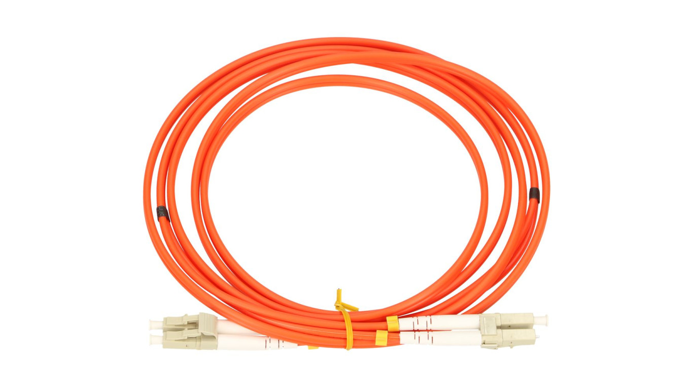 Patchcord Wielomodowy, Duplex, 50/125um, 3mm, 3m Extralink LC/UPC-LC/UPC