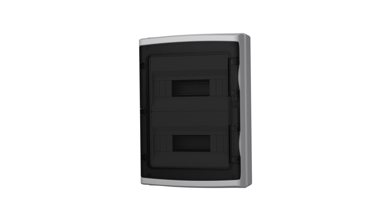 Rozdzielnica hermetyczna modułowa UV 400V AC 1000V DC 2x12 natynkowa IP65 940.24.1 bezhalogenowa
