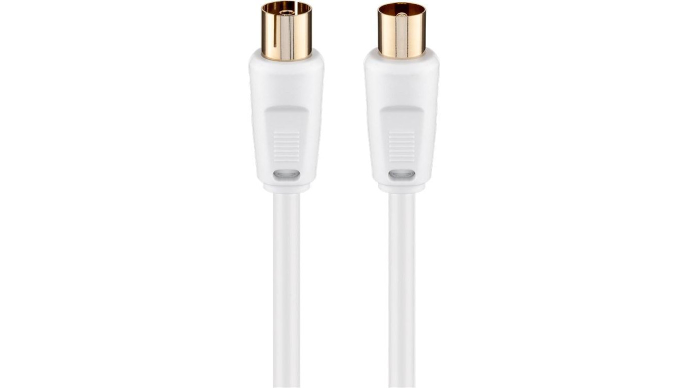 Kabel antenowy (80 dB), podwójne ekranowanie - Długość kabla 1.5 m