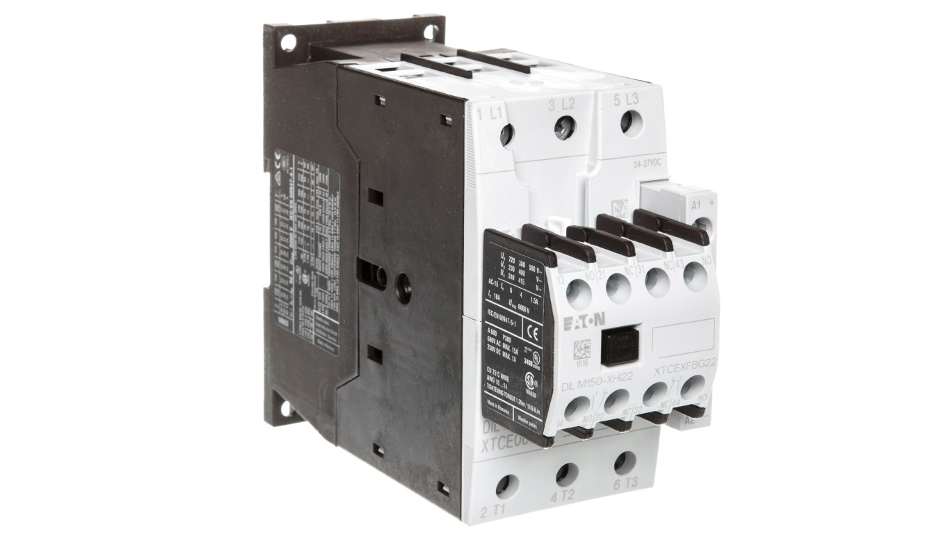 Stycznik mocy 65A 3P 24-27V DC 2Z 2R DILM65-22(RDC24) 277940