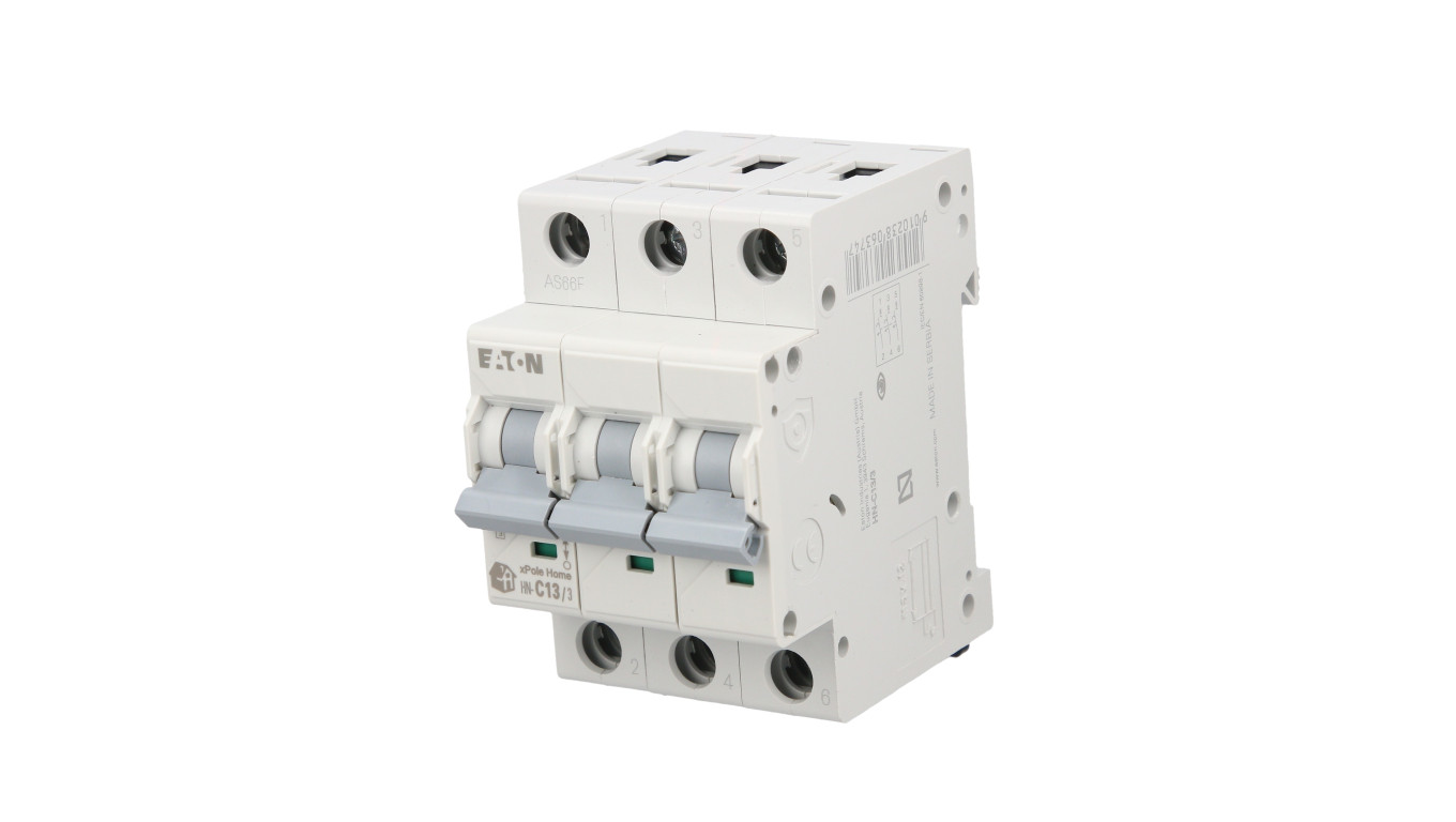 Wyłącznik nadprądowy 3P C 13A 6kA AC xPole Home HN-C13/3 194890