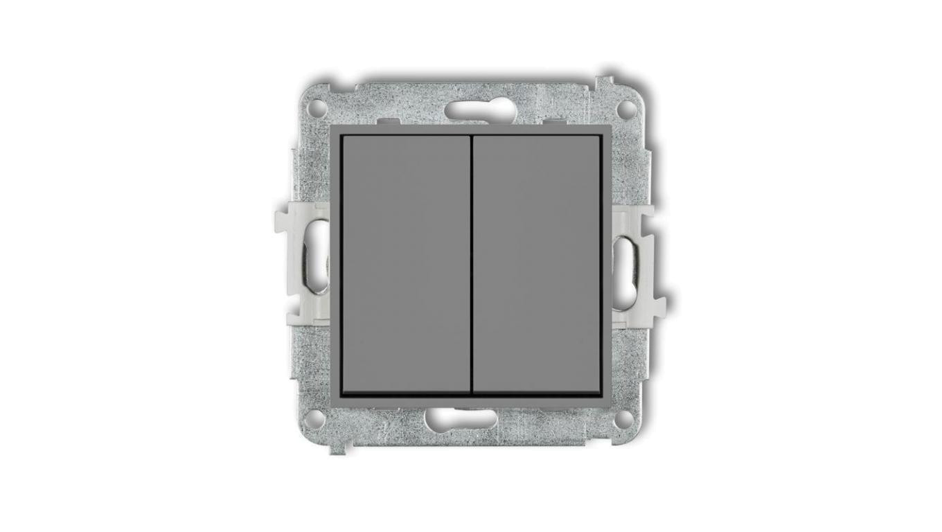 ICON Mechanizm łącznika świecznikowego szary mat 27IWP-2
