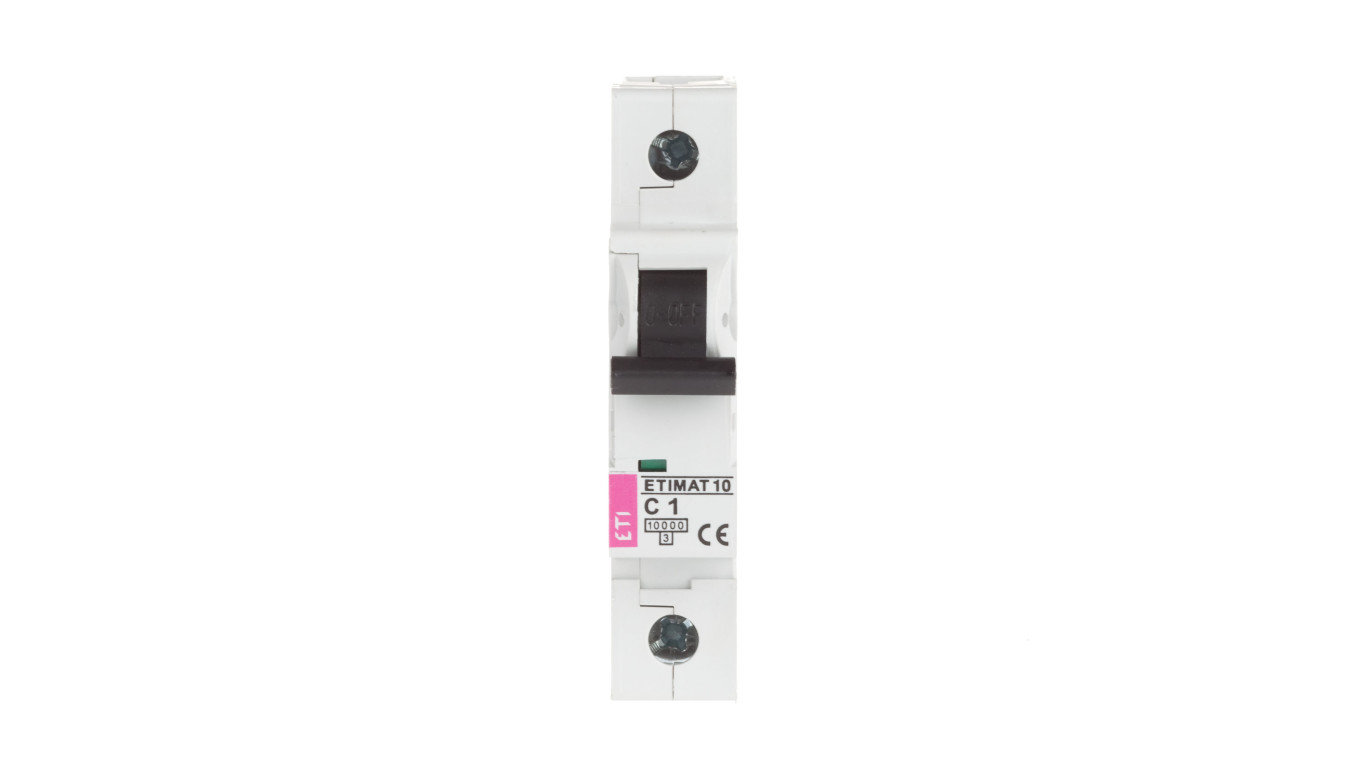 Wyłącznik nadprądowy 1P C 1A 10kA AC ETIMAT10 002131704